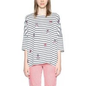 Desigual  Sweatshirt Sweat Ellen Blanc 18SWSK30