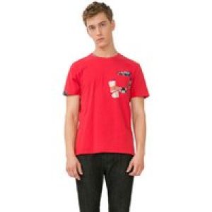 Desigual  T-Shirt Tee-Shirt Delfines Rouge 72T14H7 (sp)