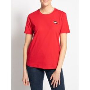 Tommy Hilfiger T-Shirt in rot für Damen