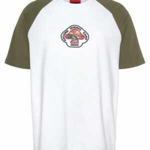 HUGO T-Shirt Mushroom T-Shirt 10248039 01 mit speziellem Logodruck