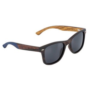 Woodenlove Sonnenbrille HolzBlick (Set, Sonnenbrille samt Putztuch und Etui) kohlefaserverstärker Rahmen