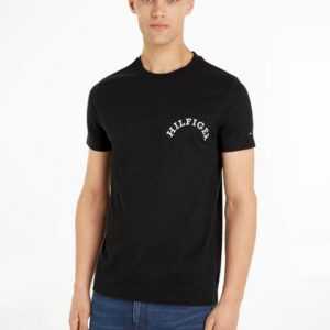 Tommy Hilfiger T-Shirt MONOTYPE BACK PRINT mit Logo-Druck auf der Brust