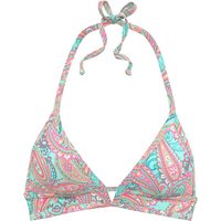 VENICE BEACH Triangel-Bikini-Top Damen mint-bedruckt Gr.40 Cup C/D