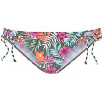 VENICE BEACH Bikini-Hose Damen oliv-bedruckt Gr.38