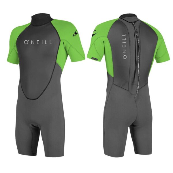 O'NEILL Youth Reactor-2 2mm Back Zip Shorty Kinder Neoprenanzug Stretch Neopren - Image 2