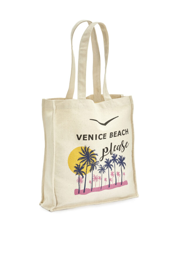 Venice Beach Handtasche Beige Unifarben für Damen - One Size - Image 2