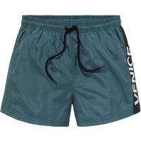 Venice Beach Badeshorts Grün Unifarben für Herren - 2XL