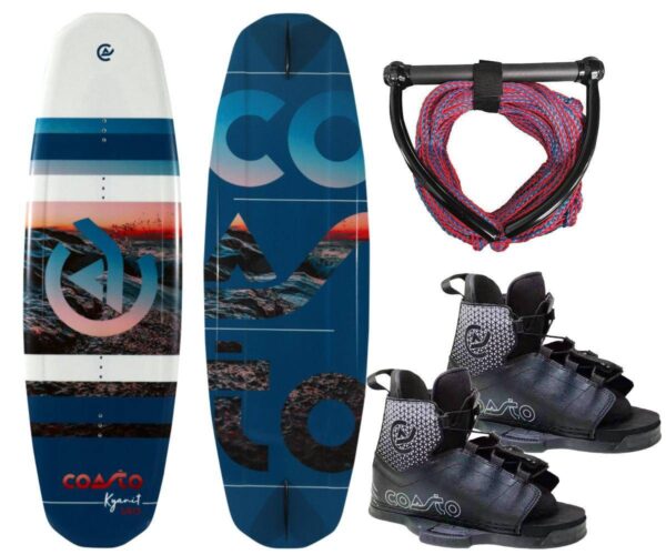 COASTO KYANIT 140 Package Wakeboard Flex Hantel mit Bindung 39-46 - Image 2