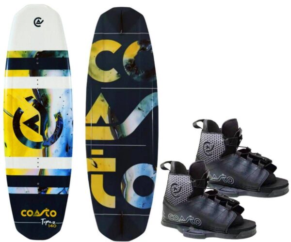 COASTO Topaz 140 Wakeboard Flex mit Bindung 39-46 - Image 2