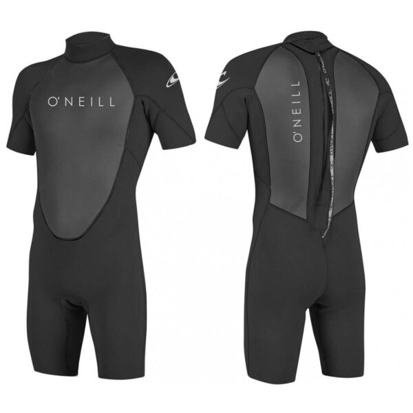 O'NEILL REACTOR-2 2mm Back Zip Herren Shorty S/S Spring Neoprenanzug Wetsuit - Image 2