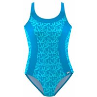 VENICE BEACH Badeanzug Damen blau-bedruckt Gr.54