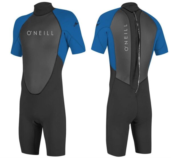 O'NEILL YOUTH REACTOR-2 2mm Back Zip Kinder Shorty S/S Spring Neoprenanzug We... - Image 2