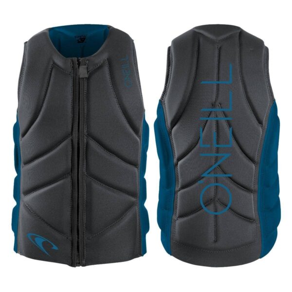 O'Neill Slasher Comp Vest Herren Wakeboard Weste Protektor Neopren ultra blue - Image 2