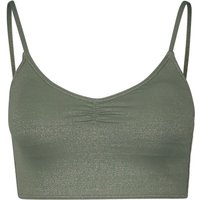 Roxy - Women's Shiny Wave Tank Top - Bikini-Top Gr M grün