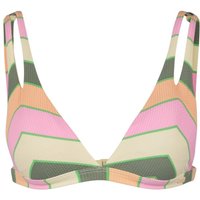 Roxy - Women's Vista Stripe Fixed Tri - Bikini-Top Gr XL bunt