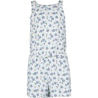 Roxy - Kid's In The Mountain Tank Romper - Jumpsuit Gr 10 Years;12 Years;14 Years;16 Years;4 Years;6 Years grau;grau/weiß