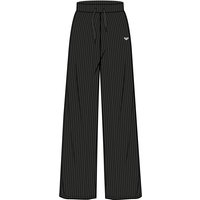 Roxy - Women's Rise & Vibe Rib Wide Leg Pants - Freizeithose Gr S schwarz