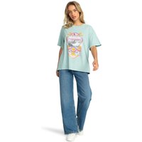 Roxy T-shirt Blaues Surf für Damen - L