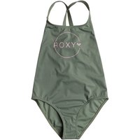 Roxy - Kid's Basic Active One Piece - Badeanzug Gr 12 Years;14 Years;16 Years oliv