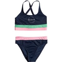 Roxy - Kid's Ilacabo Active Crop Top Set - Bikini Gr 10 Years;14 Years;8 Years blau