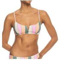 Roxy Vista Stripe Bralette Damen (Rosa XL ) Wassersport