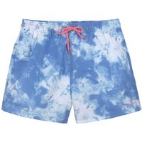 Venice Beach Badeshorts Mat mit trendigem Batikdruck