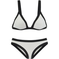 Venice Beach Triangel-Bikini aus strukturierem Material