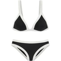 Venice Beach Triangel-Bikini aus strukturierem Material