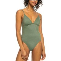 Roxy Shiny Wave 1 One Piece Damen (Oliv XS ) Bikinis