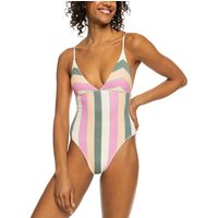 Roxy Vista Stripe One Piece Damen (Rosa M ) Wassersport