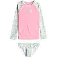 Roxy - Kid's Hibiline L/S Lycra Set - Lycra Gr 3 Years rosa