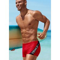 Venice Beach Boxer-Badehose mit Logo-Schriftzug