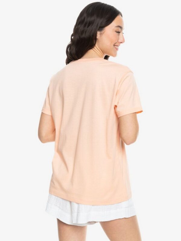 Roxy T-Shirt ROXY T-Shirt Noon Ocean Peach Parfait - Image 3