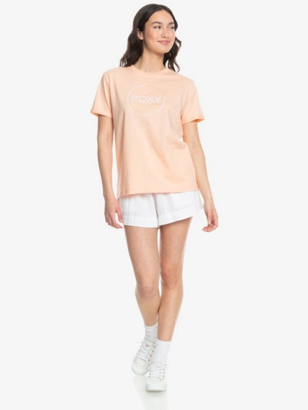 Roxy T-Shirt ROXY T-Shirt Noon Ocean Peach Parfait - Image 5