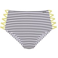 Venice Beach Highwaist-Bikini-Hose Camie mit gekreuzten