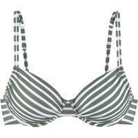 VENICE BEACH Bügel-Bikini-Top Damen weiß bedruckt Gr.40 Cup C