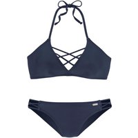 VENICE BEACH Triangel-Bikini Damen blau Gr.42 Cup C/D