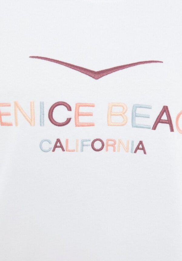 Venice Beach Sweatshirt mit großer Logostickerei, sportlich-casual - Image 5