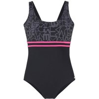 VENICE BEACH Badeanzug Damen schwarz-grau Gr.44