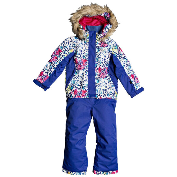 Roxy Paradise Snow Suit Bright White Leopold - Image 2