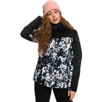 Roxy Jetty Block True Black/Black Flowers