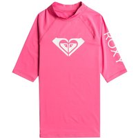 Roxy - Kid's Wholehearted S/S - Lycra Gr 6 Years rosa