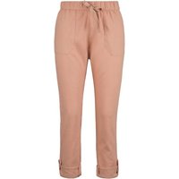 Roxy - Women's On The Seashore Linen Cargo Trousers - Freizeithose Gr S rosa