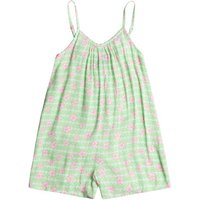 Roxy - Kid's Soulful Blooms Short Romper - Jumpsuit Gr 7 Years grün