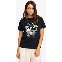 Roxy Print-Shirt Summer Fun - T-Shirt mit Loose Fit für Frauen