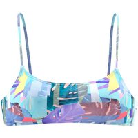 VENICE BEACH Bustier-Bikini-Top Damen lila bedruckt Gr.36 Cup C/D