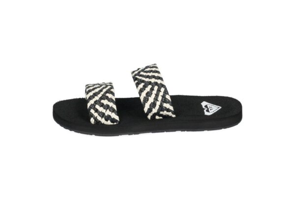 Roxy Roxy Porto Slide II Black/White Slipper - Image 4