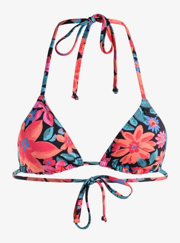 Roxy Triangel-Bikini-Top ROXY Bikinitop Printed Beach Classics schwarz S - Image 3