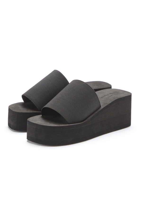 Venice Beach Sandalette Schwarz Keilabsatz für Damen - 41 - Image 2