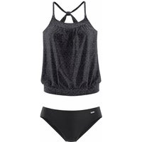 VENICE BEACH Tankini Damen schwarz-grau Gr.48